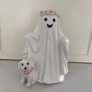Viral Ghost Figurine with Dog